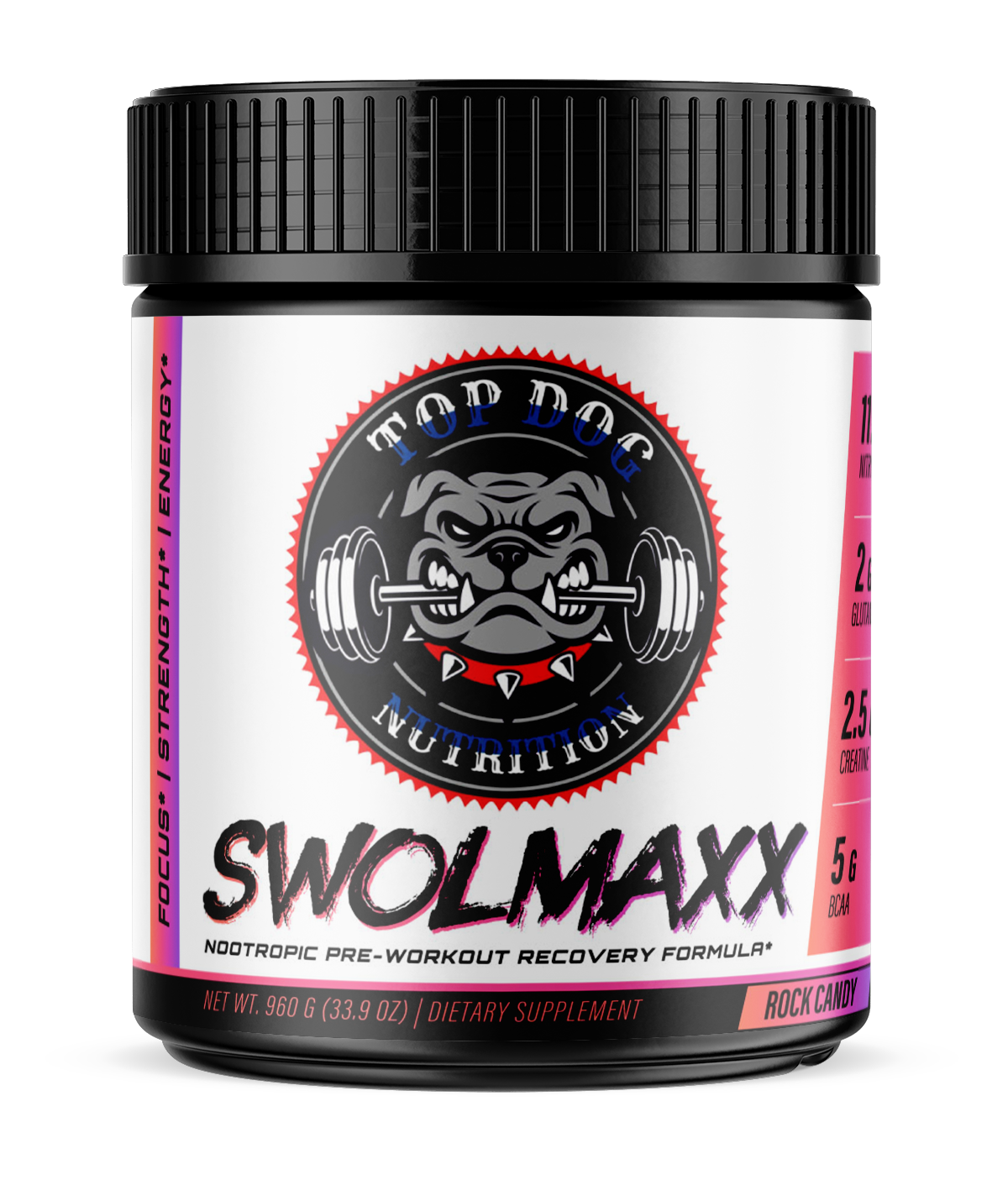 SWOLMAXX Nootropic Pump & Recovery Preworkout