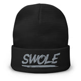Swole Cap Embroidered Beanie | Embroidered Beanie | Top Dog Nutrition